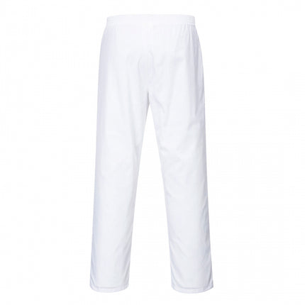 Pantaloni de lucru in talie Portwest 2208, pentru industria alimentara, 65% poliester, 35% bumbac, 190g