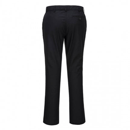 Pantaloni de lucru in talie dama Portwest CHINO SLIM S235, 98% bumbac, 2% elastan, 255g