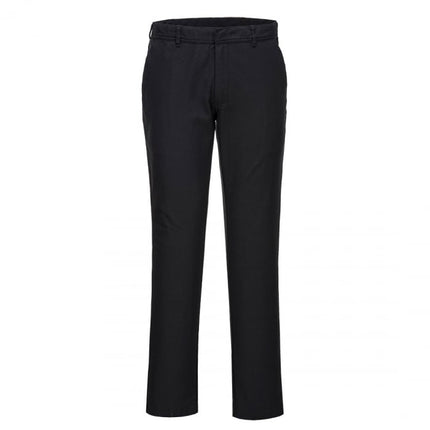 Pantaloni de lucru in talie Portwest CHINO SLIM STRECH S232, 98% bumbac, 2% elastan, 255g
