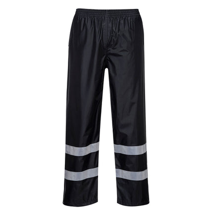 Pantaloni in talie impermeabili Portwest IONA F441, cu benzi reflectorizante, 100% poliester, 210g