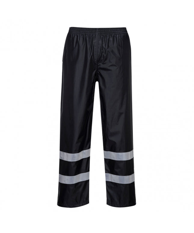 Pantaloni in talie impermeabili Portwest IONA F441, cu benzi reflectorizante, 100% poliester, 210g