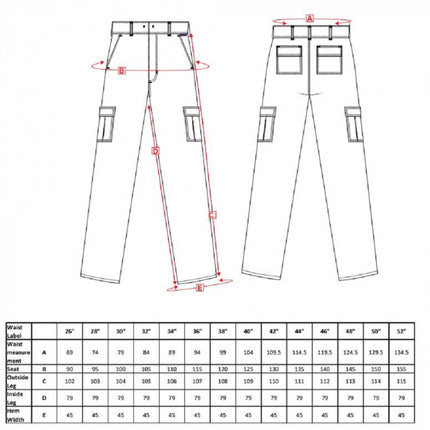 Pantaloni de lucru in talie Portwest COMBAT C701, 65% poliester, 35% bumbac, 245g