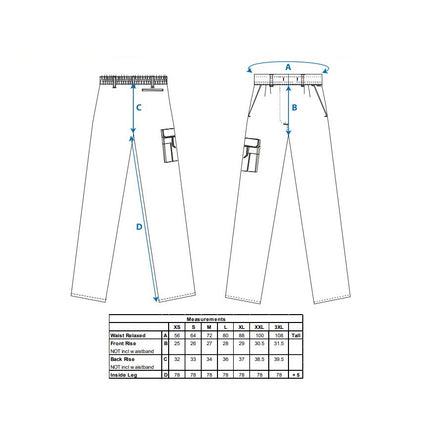 Pantaloni de lucru in talie dama Portwest COMBAT C099, 65% poliester, 35% bumbac, 210g