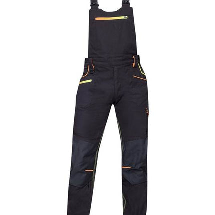 Pantaloni salopeta cu pieptar Ardon CREATRON, 98% bumbac, 2% elastan, 250 gr/mp