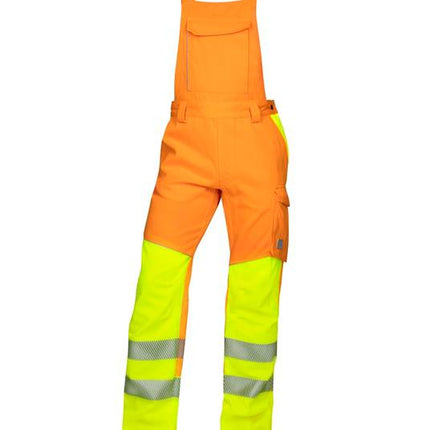 Pantaloni cu pieptar reflectorizanti Ardon SIGNAL, 65% poliester - 35% bumbac, 290 gr/mp