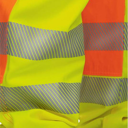 Pantaloni cu pieptar reflectorizanti Ardon SIGNAL, 65% poliester - 35% bumbac, 290 gr/mp