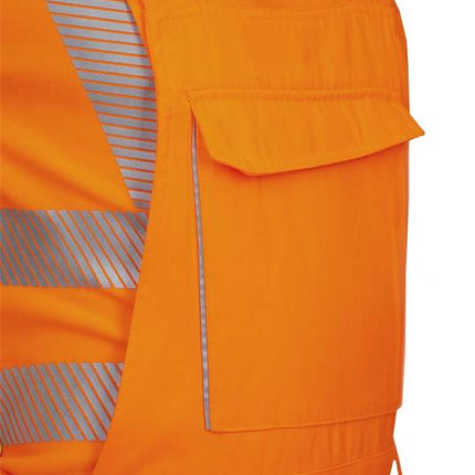 Pantaloni cu pieptar reflectorizanti Ardon SIGNAL, 65% poliester - 35% bumbac, 290 gr/mp