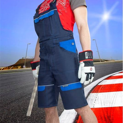 Pantaloni cu pieptar scurti de lucru Ardon COOL TREND, 100% bumbac, 260 gr/mp