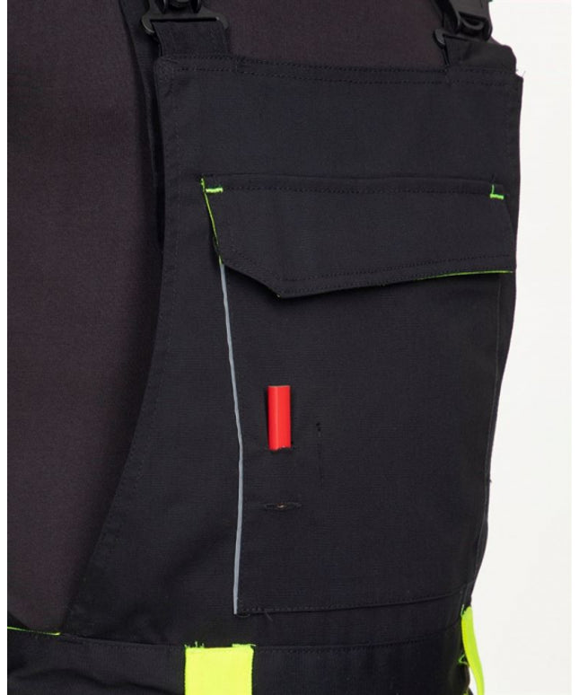 Pantaloni cu pieptar vatuiti de iarna Ardon NEON, poliester 65/35, 270gr/mp