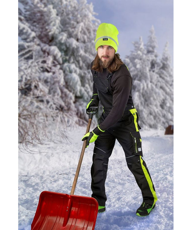 Pantaloni cu pieptar vatuiti de iarna Ardon NEON, poliester 65/35, 270gr/mp