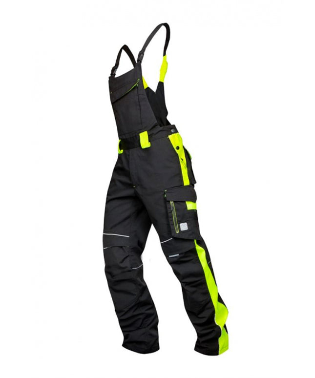 Pantaloni cu pieptar vatuiti de iarna Ardon NEON, poliester 65/35, 270gr/mp