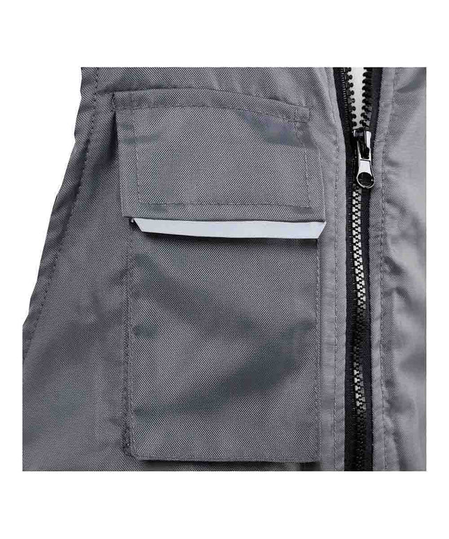 Pantaloni cu pieptar vatuiti de iarna Renania ANDURA WINTER BLUE, 100% poliester