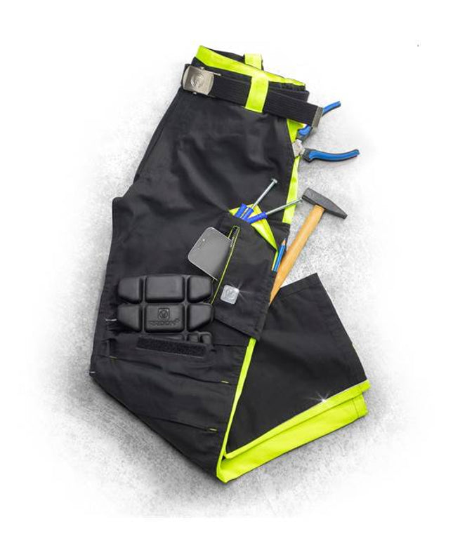 Pantaloni de lucru Ardon NEON, 65% poliester - 35% bumbac, 270 gr/mp