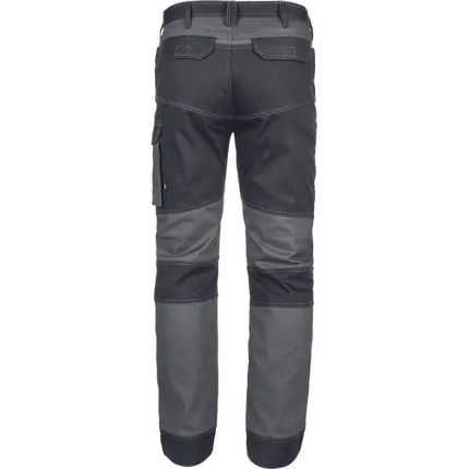 Pantaloni de lucru in talie cu benzi reflectorizante Cerva MAX NEO HV, 65% poliester, 35% bumbac, 250 gr/mp