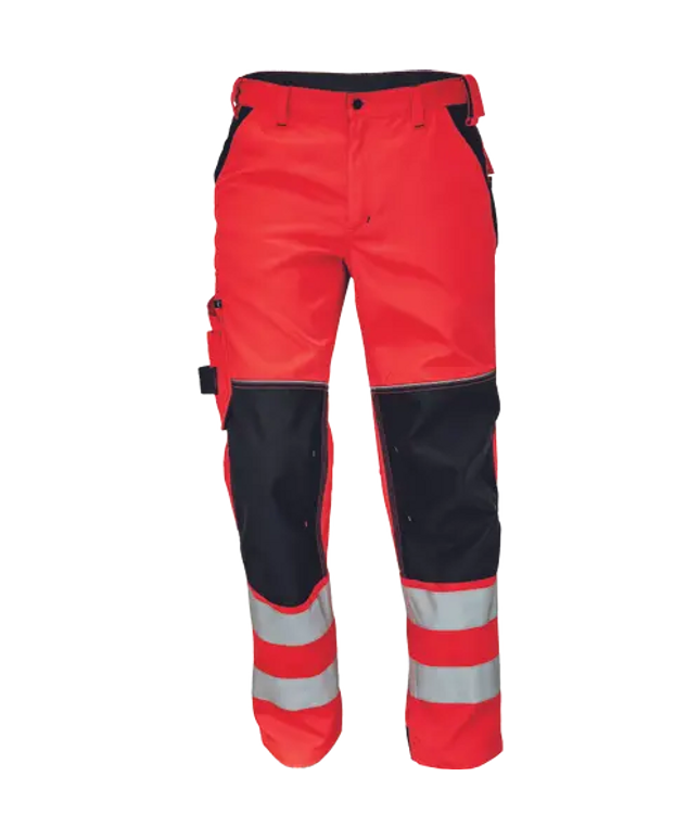 Pantaloni salopeta cu pieptar Cerva KNOXFIELD 275, 65% poliester, 35% bumbac, 275 gr/mp