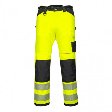 Pantaloni reflectorizanti Portwest PW3 PW340, 65% poliester, 35% bumbac, 300g