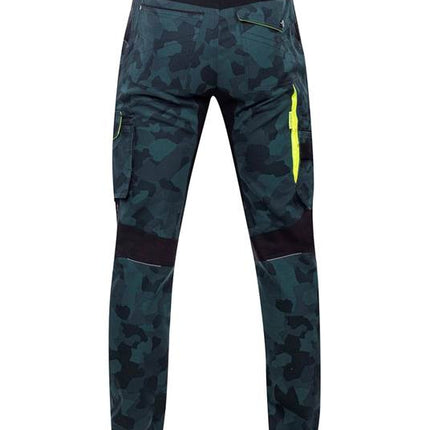 Pantaloni de lucru in talie Ardon CREATRON CAMO, 98% bumbac, 2% elastan, 250 gr/mp