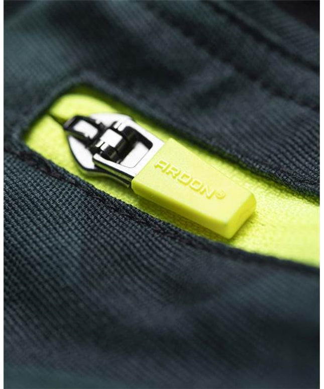 Pantaloni de lucru in talie Ardon CREATRON CAMO, 98% bumbac, 2% elastan, 250 gr/mp
