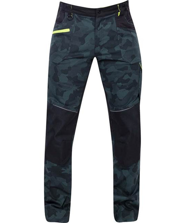 Pantaloni de lucru in talie Ardon CREATRON CAMO, 98% bumbac, 2% elastan, 250 gr/mp
