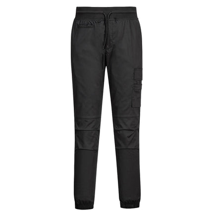 Pantaloni de lucru in talie bucatar Portwest C074, 65% poliester, 33% bumbac, 2% elastan, 190 gr/mp