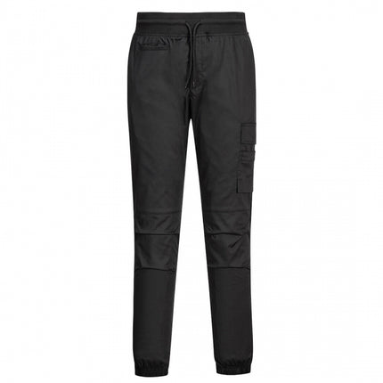Pantaloni de lucru in talie bucatar Portwest C074, 65% poliester, 33% bumbac, 2% elastan, 190 gr/mp
