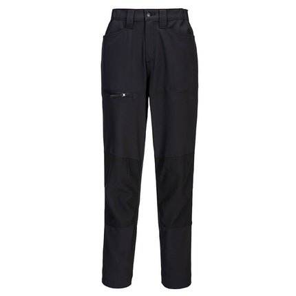 Pantaloni de lucru in talie dama Portwest CD887 STRETCH WORK, 93% poliester, 7% elastan, 195 gr/mp