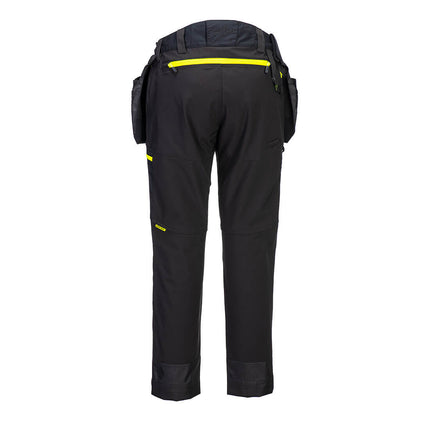 Pantaloni de lucru in talie impermeabili Portwest DX450, 92% poliester, 8% elastan, 315 gr/mp