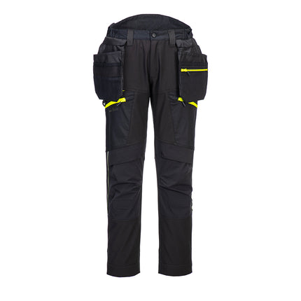 Pantaloni de lucru in talie impermeabili Portwest DX450, 92% poliester, 8% elastan, 315 gr/mp