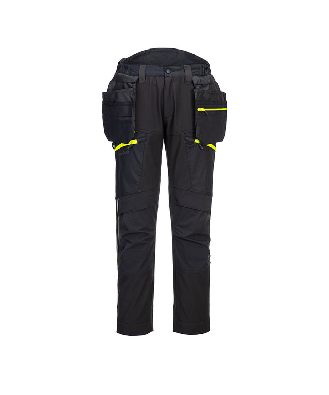 Pantaloni de lucru in talie impermeabili Portwest DX450, 92% poliester, 8% elastan, 315 gr/mp