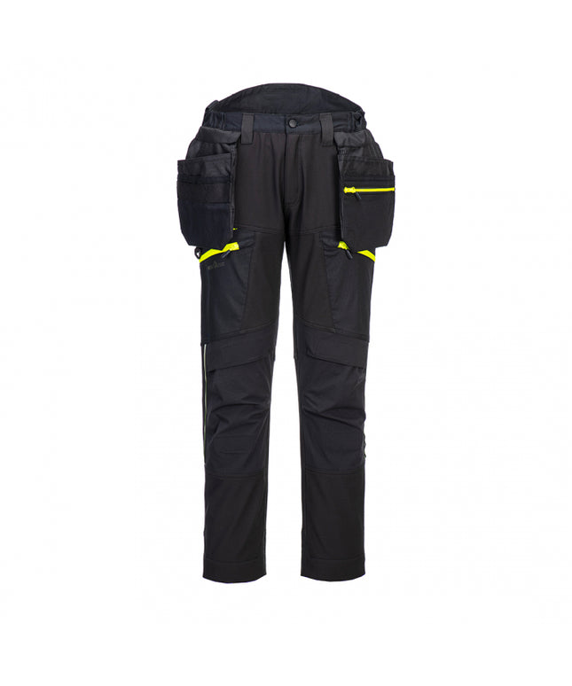 Pantaloni de lucru in talie impermeabili Portwest DX450, 92% poliester, 8% elastan, 315 gr/mp