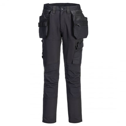Pantaloni de lucru in talie Portwest DX456, 93% poliester, 7% elastan, 270 gr/mp