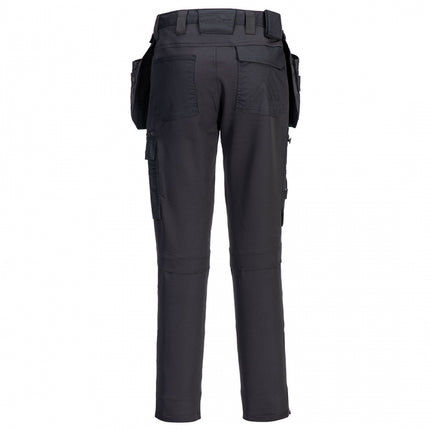 Pantaloni de lucru in talie Portwest DX456, 93% poliester, 7% elastan, 270 gr/mp