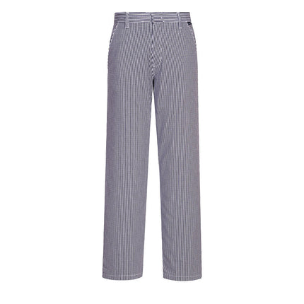 Pantaloni de lucru pentru bucatari Portwest C075, 100% bumbac, 190 gr/mp