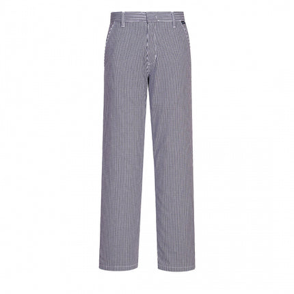 Pantaloni de lucru pentru bucatari Portwest C075, 100% bumbac, 190 gr/mp