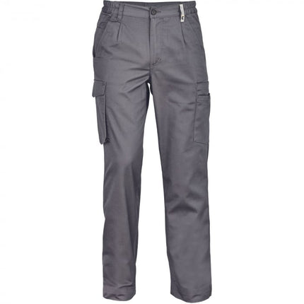 Pantaloni de lucru cu benzi reflectorizante Cerva HUELVA REFLEX, 65% poliester, 35% bumbac, 195 gr/mp