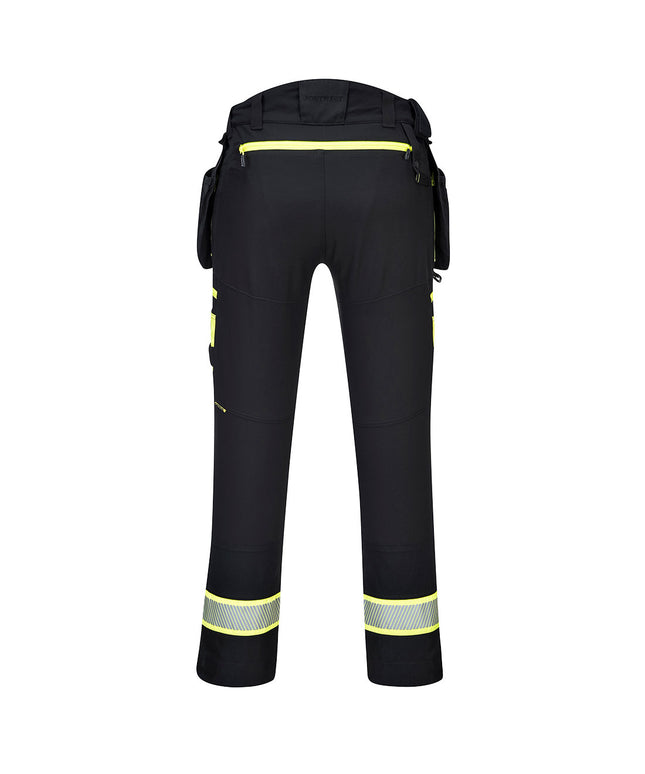Pantaloni de lucru in talie Portwest HOLSTER DX440 DX3, cu benzi reflectorizante, 93% poliester, 7% elastan, 270g
