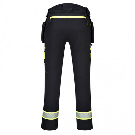 Pantaloni de lucru in talie Portwest HOLSTER DX440 DX3, cu benzi reflectorizante, 93% poliester, 7% elastan, 270g