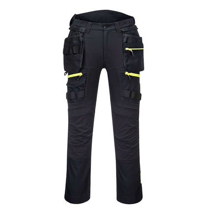 Pantaloni de lucru in talie Portwest HOLSTER DX440 DX3, cu benzi reflectorizante, 93% poliester, 7% elastan, 270g
