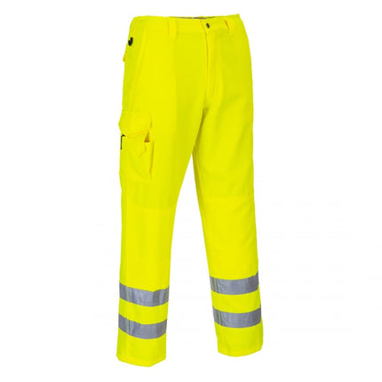 Pantaloni reflectorizanti Portwest COMBAT E046, 65% poliester, 35% bumbac, 245 gr/mp