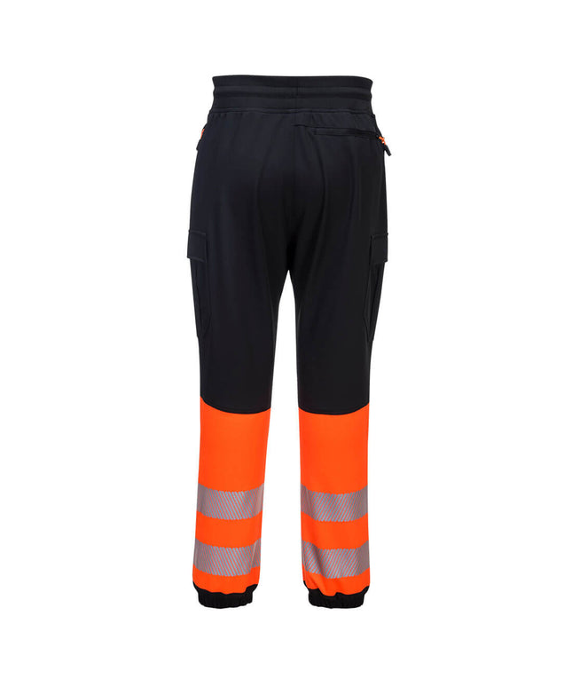 Pantaloni de lucru in talie Portwest FLEXI KX3 KX341, cu benzi reflectorizante, 93% poliester, 7% elastan, 270g