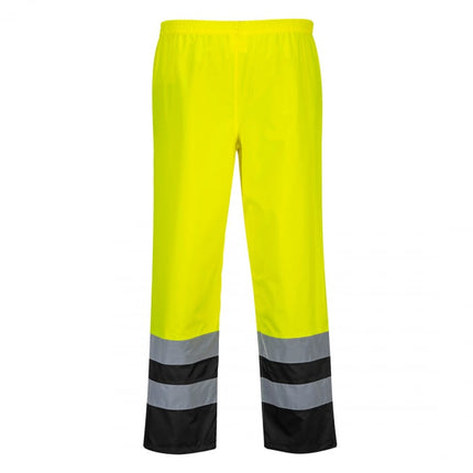 Pantaloni reflectorizanti Portwest TRAFFIC S486, bicolori, 100% poliester, 190 gr/mp