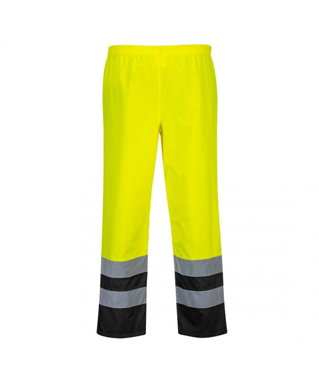Pantaloni reflectorizanti Portwest TRAFFIC S486, bicolori, 100% poliester, 190 gr/mp