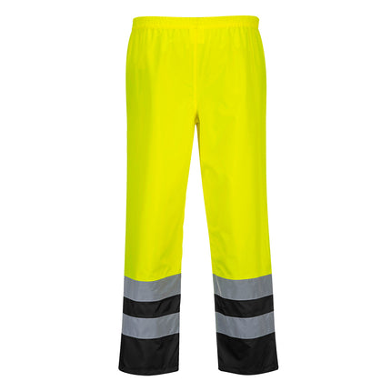 Pantaloni reflectorizanti Portwest TRAFFIC S486, bicolori, 100% poliester, 190 gr/mp