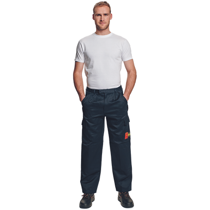Pantaloni salopeta cu pieptar Cerva COEN FR, AS, 100 % bumbac, 360 gr/mp