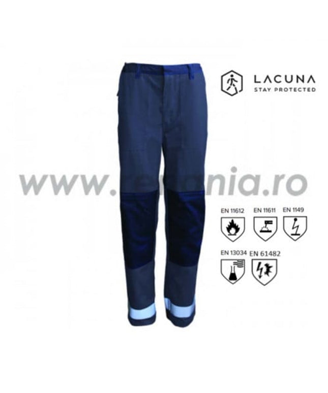 Pantaloni ignifugi Lacuna MERU, 79% bumbac, 20% poliester, 1% antistatic, 260 gr/mp