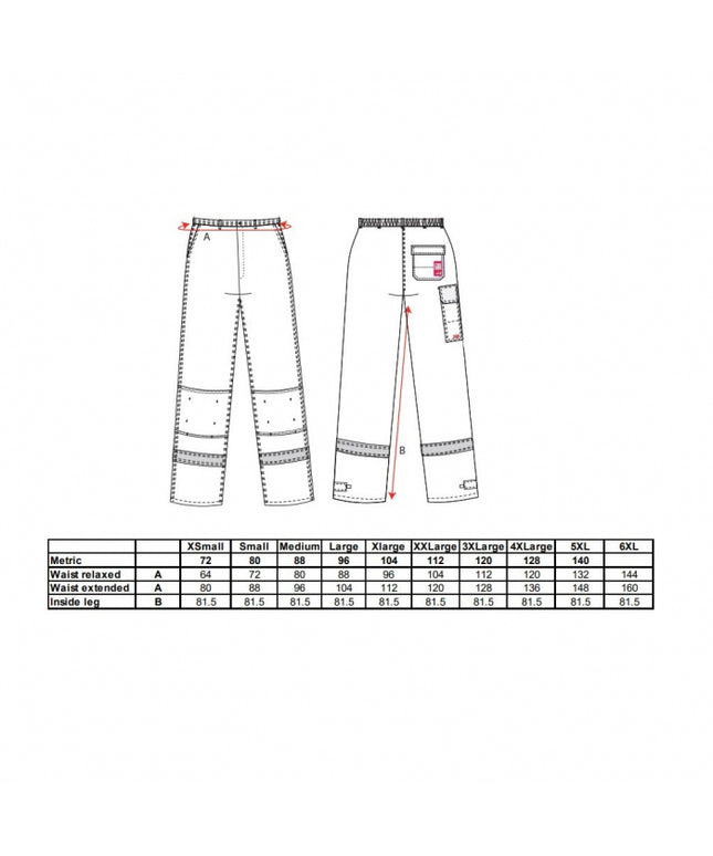 Pantaloni ingifugi Portwest BIZFLAME PLUS FR26, 99% bumbac, 1% fibra de carbon, 350g