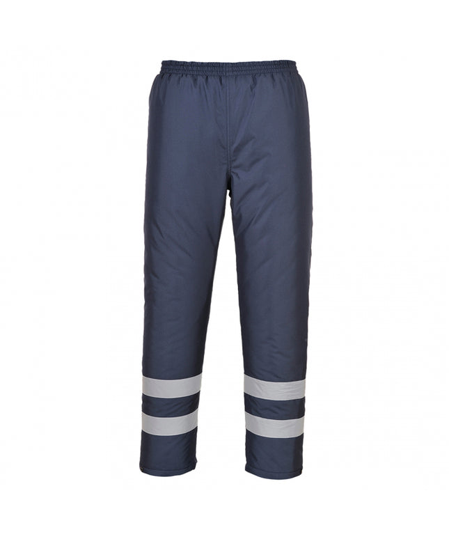 Pantaloni vatuiti de iarna Portwest IONA LITE S482 , cu benzi reflectorizante, 100% poliester, 190g