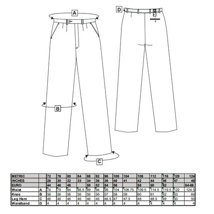 Pantaloni de lucru in talie Portwest S710, poli-vascoza