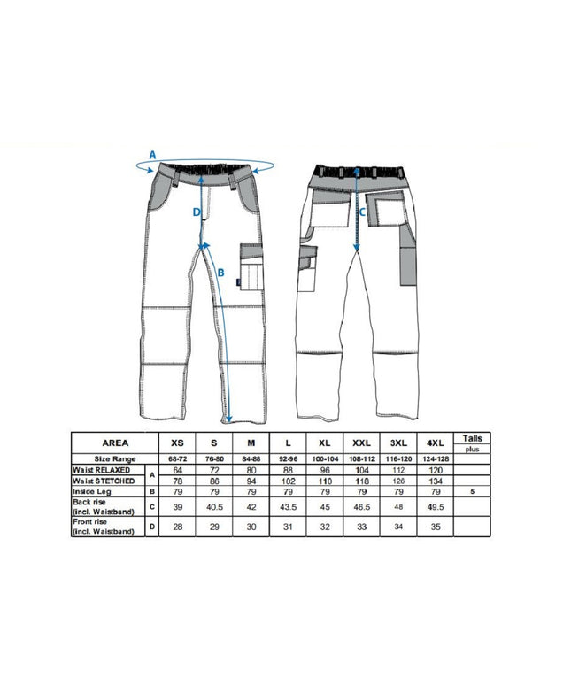 Pantaloni de lucru in talie Portwest MUNIC TX36, 65% poliester, 35% bumbac, 300g