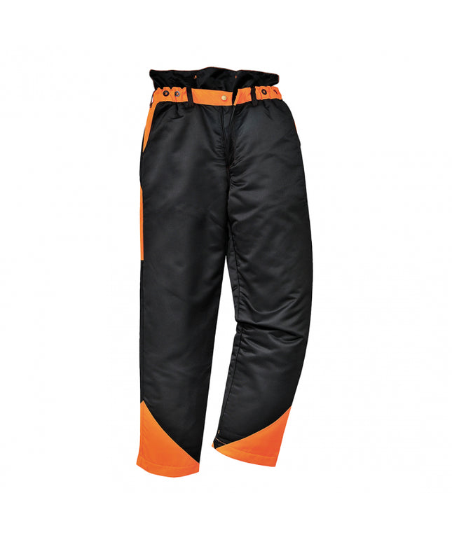 Pantaloni in talie Portwest OAK CH11, pentru forestieri, 65% poliester, 35% bumbac, 245g